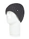 Beanie Beanie Knitted in Gray color