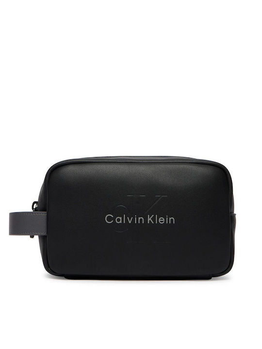 Calvin Klein Νεσεσέρ Bold Dopp Kit Lv04d1238g Black Calvin Klein Νεσεσέρ Bold Dopp Kit Lv04d1238g Black