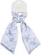 Scrunchie Μαντίλι Blue Toile