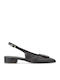 Pumps mit flachem Absatz Braun