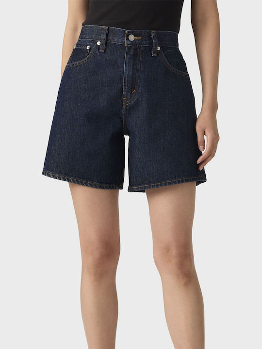 Levi's Women's Jean High Waist Shorts Unwashed ...