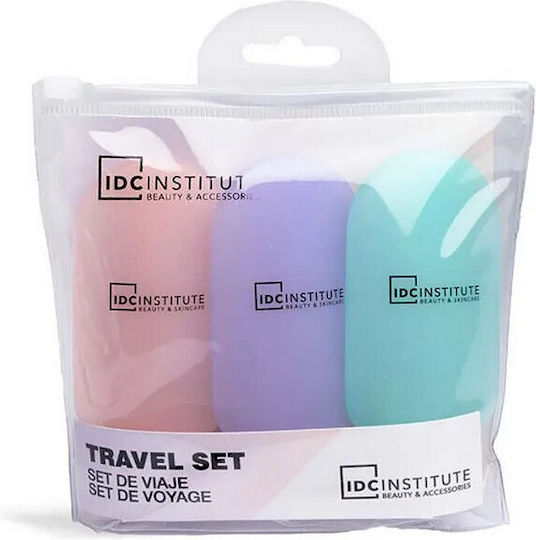 Travel Bottle Set 3 Pieces Idc Institute 90309