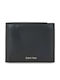 Billfold Leather Men's Wallet Cards Black