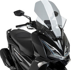 Ζελατινα Smoke V-tech Line Touring Kymco Super Dink Gt 125/300 '25-'26 22697h Puig Ζελατινα Smoke V-tech Line Touring Kymco Super Dink Gt 125/300 '25-'26 22697h Puig