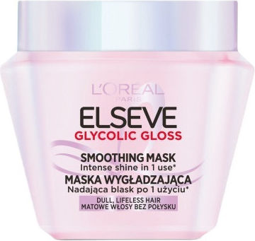 L'Oreal Paris Elseve Glycolic Gloss Μάσκα Μαλλιών για Λείανση 300ml