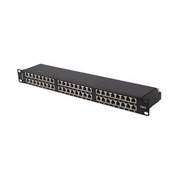 Lanberg Panou de Conexiune 48 Porturi 1U 19" Cat 6 FTP Negru PPS6-1048-B Lanberg Panou de Conexiune 48 Porturi 1U 19" Cat 6 FTP Negru PPS6-1048-B