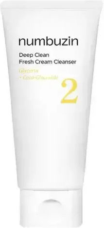 Numbuzin No.2 Deep Clean Fresh Cream Cleanser Cream Cleansing Face 120ml