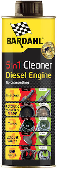 Bardahl Diesel 5 In 1 Cleaner Multifunctional Diesel Fuel System Cleaner 500ml – 9357 Brd-9357