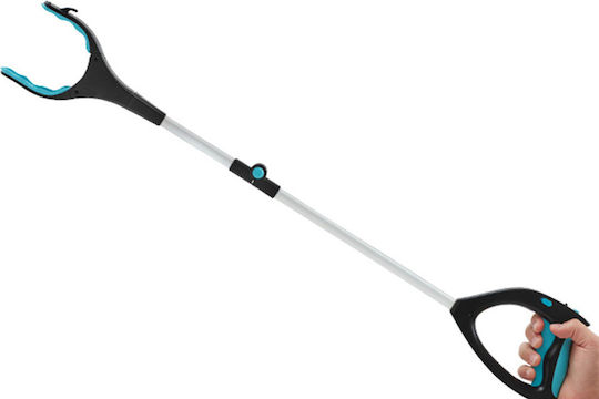 Object Grabbing Tongs Led Flashlight Magnet 80cm Black