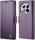 Caseme 023 Luminus Brieftasche Lila (Redmi Note...