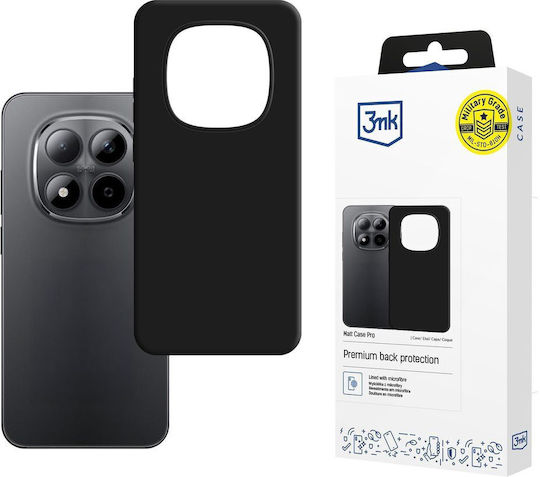 3MK Matt Back Cover Πλαστικό Μαύρο (Redmi Note 15 Pro 5G)