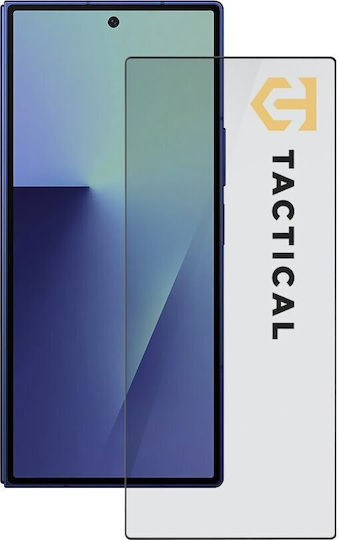 Tactical Стъклен Щит 5d Външен Samsung Galaxy Z Fold 7 Черен