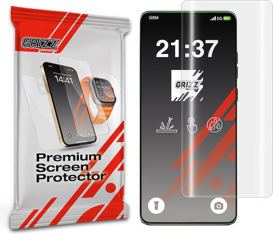 GrizzGlass Hydrogel Displayschutzfolie (Motorola Edge 60 Fusion)