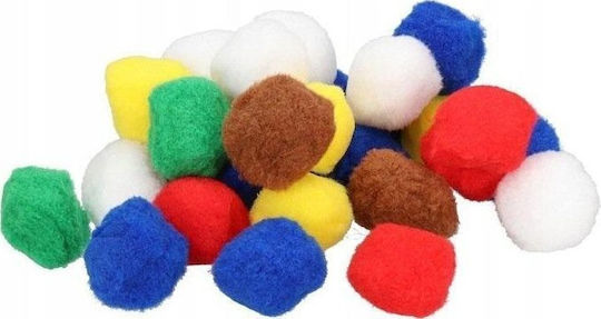 Brewis Fluffy Pom Poms Mix 5cm 24 Pieces 13414725 5906190689887