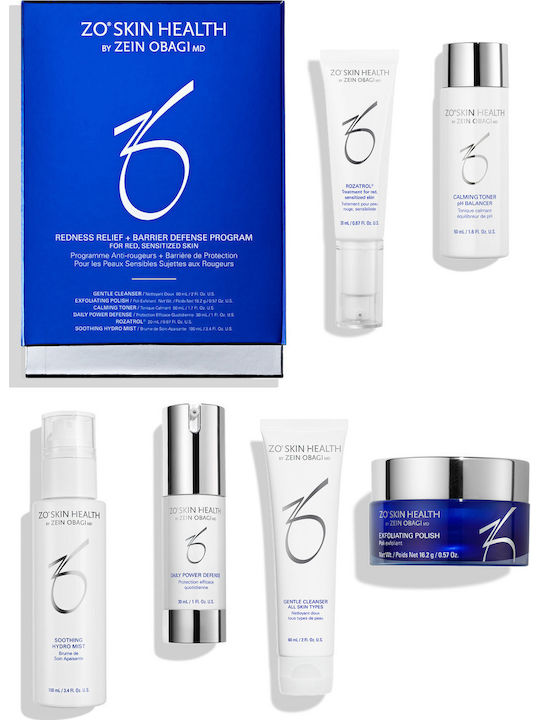 ZO Skin Health Redness Relief + Barrier Defense Program Travel Set ZO Skin Health Redness Relief + Barrier Defense Program Travel Set