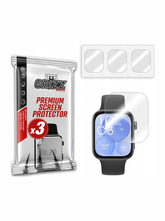 GrizzGlass Screen Protector pentru Ceas Huawei Fit 3 1buc