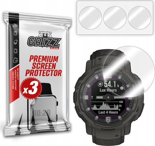 Grizzglass Hydrofilm Hydrogel Displayschutzfolie Garmin Instinct Crossover