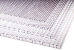 Polycarbonate Sheet 210x400 10mm Transparent Eurocarb