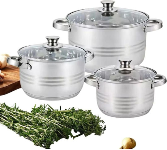Hoffmans Pots Set 3 Pieces Hoffmans Pots Set 3 Pieces
