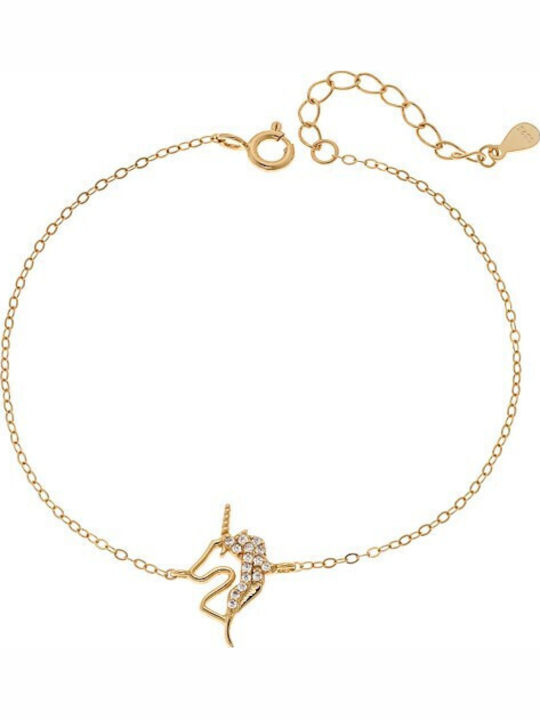 Senza Bracelet made of Silver Gold Plated