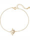 Senza Bracelet made of Silver Gold Plated