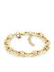 Tommy Hilfiger Women's Steel Gold Plated Bracelet 18cm