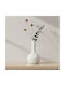 Vază Decorativă Metalic Ecru 14x14x26.5cm 1buc