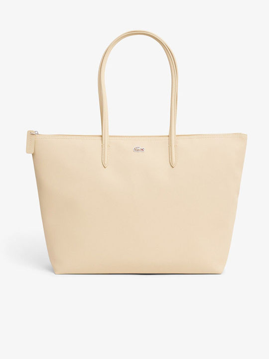 Lacoste Women's Bag Shopper Shoulder Ecru