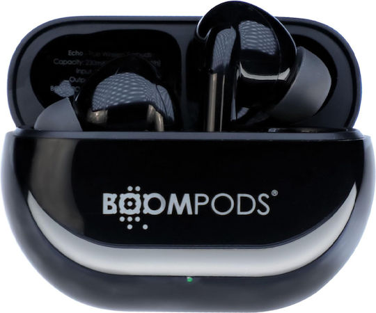 Boompods In-ear Bluetooth Handsfree Căști cu Rezistență la Transpirație Negru