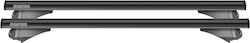 Menabo Car Roof Bars Aluminum Leopard XL Black 135 Cm Black Color Fiat 500X 5 Doors 2015> With Flush Rails 2 Pieces 12360/mb Mp.12360/mb-39
