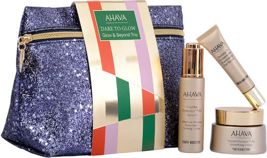 Ahava Dare To Glow - Glow & Beyond Skin Care Set for Brightening & Firming 4pcs