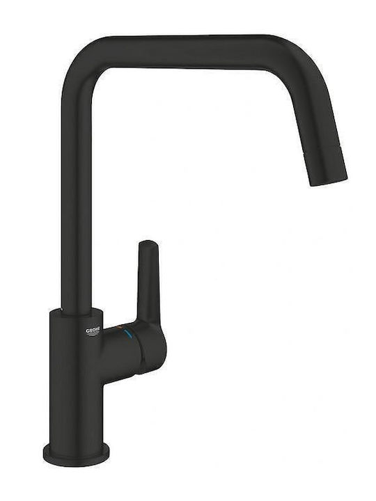 Grohe Eurosmart Смесител За Кухня Настолен Сгъваем Черен
