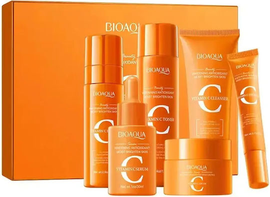 Bioaqua Vitamin C Комплект за грижа за кожата за Блясък 6бр