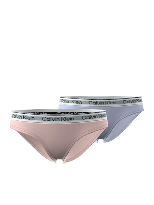 Calvin Klein Set Kinder-Slips Heavenly Iris, Silver Peony