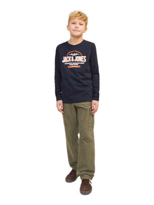 Jack & Jones Pantaloni Cargo pentru Copii Verde -2