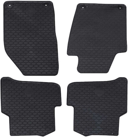 Πατάκι Αυτοκινήτου 4 Pcs Μαύρο Κατάλληλο Fabia Iii Tpe 42029152 Μαύρο