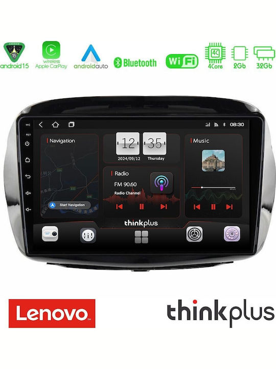 Lenovo Thinkplus Series 4core Android15 2+32gb Honda Fr-v 2004-2009 Navigation Multimedia Tablet 10" Carplay + & Android Auto