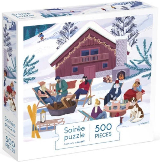 Janod Puzzle Winter In Mountains 500pcs J02494