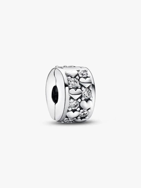 Pandora Висящ талисман Сърце от Сребро