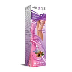 Aphrodite Hair Removal Cream for Bikini Line Suitable for Normal Skin with Argan Oil 100ml