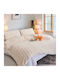 Mc Decor Set Duvet Cover Rabbit 160x240cm Single with Pillowcase Wht