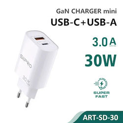 SiiPro SD-30 Wand-Adapter 30W