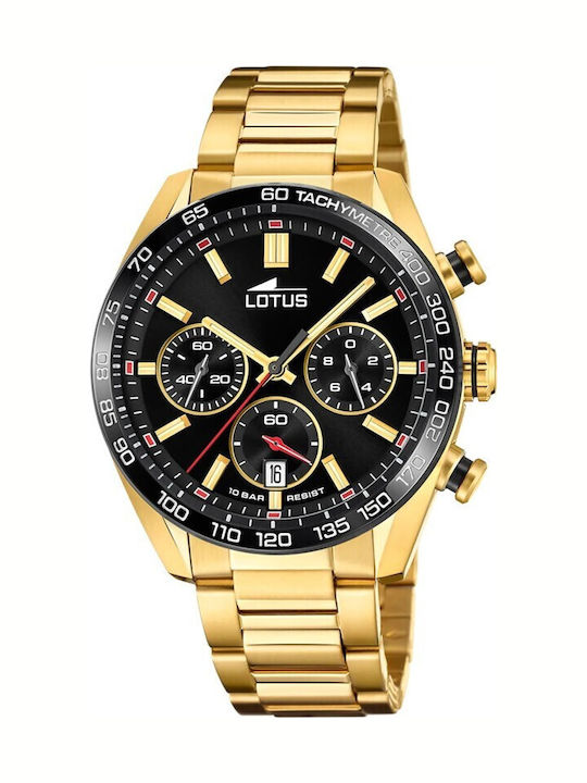Lotus Watches Мъжки Часовник На Батерия Със Зла...