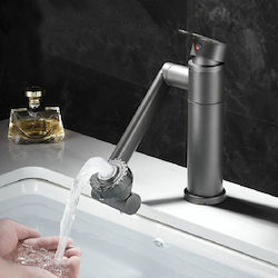 Mixing Tall Sink Faucet Gray