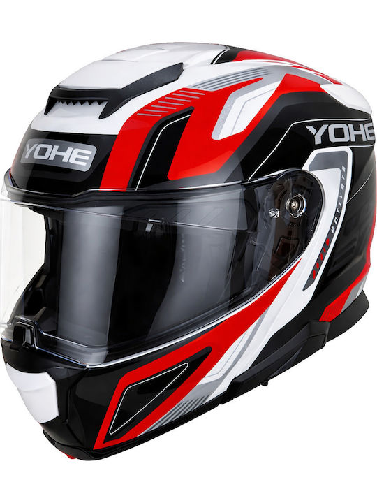 Yohe 937 Motorcycle Helmet Flip-Up ECE 22.06 16...