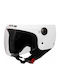 Nova Racing N229-V Guard White Κράνος Μηχανής Jet ECE 22.06 1050gr