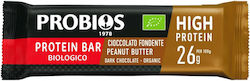 Probios Proteinriegel Mit Geschmack Erdnussbutter & Zartbitterschokolade 40g Probios Proteinriegel Mit Geschmack Erdnussbutter & Zartbitterschokolade 40g