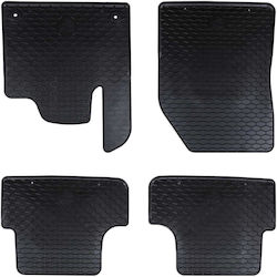 Car Mats 4 Pieces Black TPE 42029105 Black Car Mats 4 Pieces Black TPE 42029105 Black