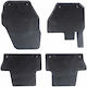 Car Mats 4 Pieces Black Suitable for Volvo XC60 09-17