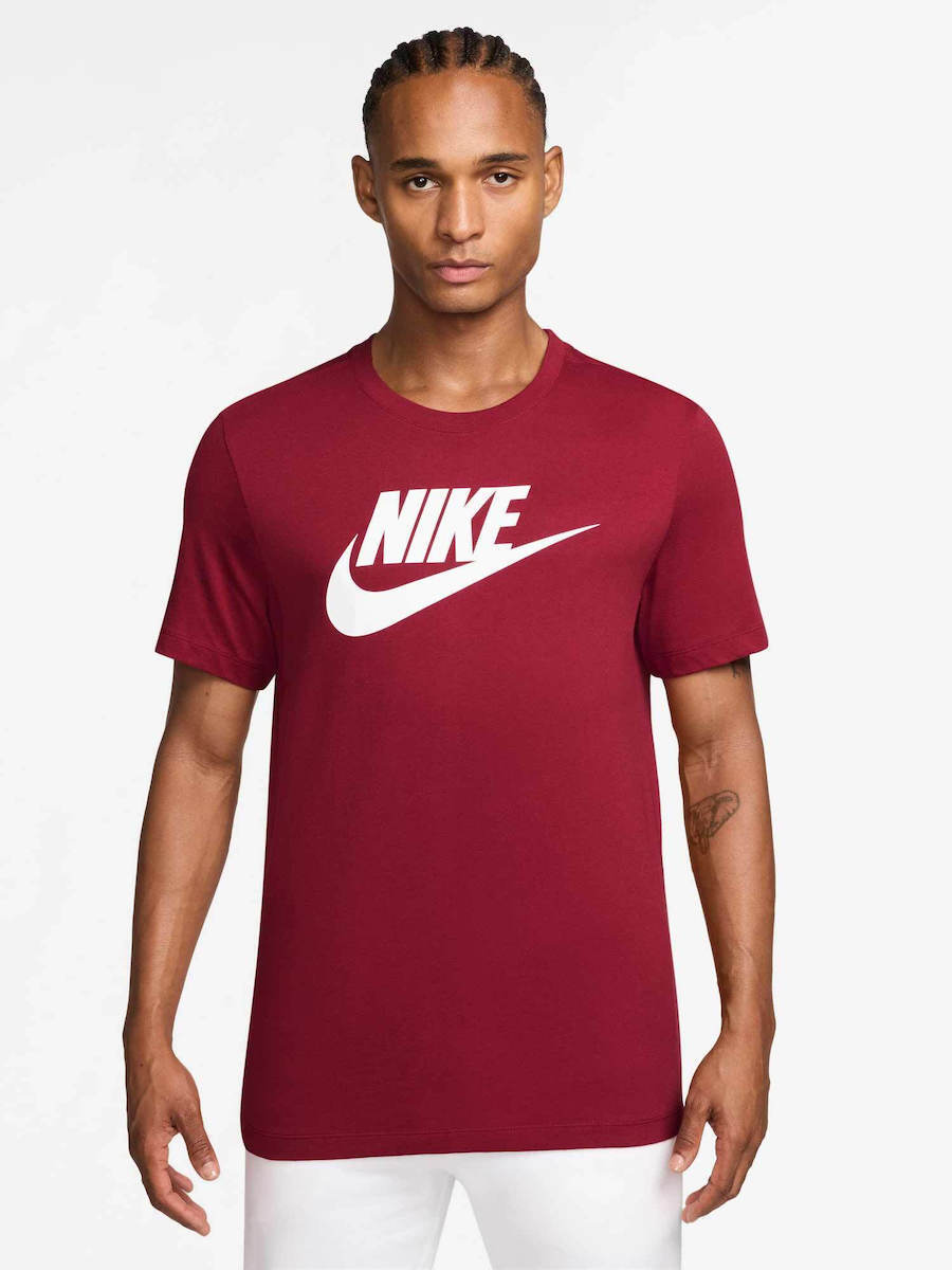 Nike Tricou Icon Futura Roșu AR5004-613 | Skroutz Romania